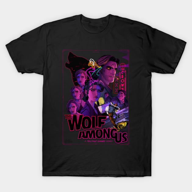 The Wolf Among Us T-Shirt by Nicole Nichols